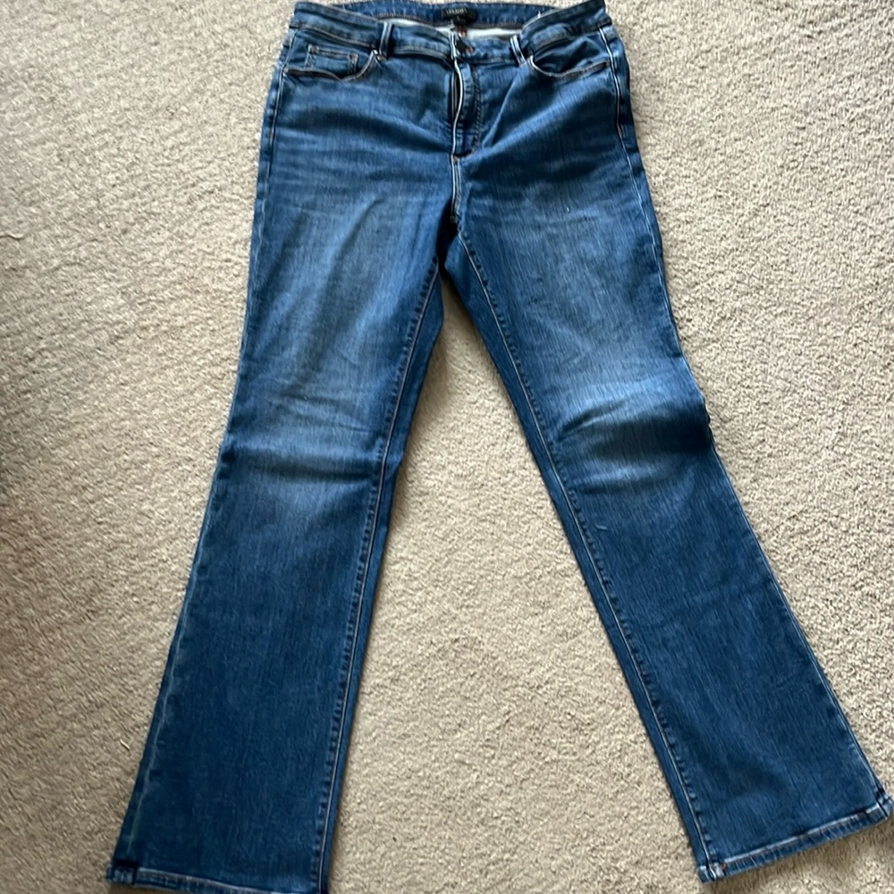 And Taylor curvy  fit straight leg jeans size 12